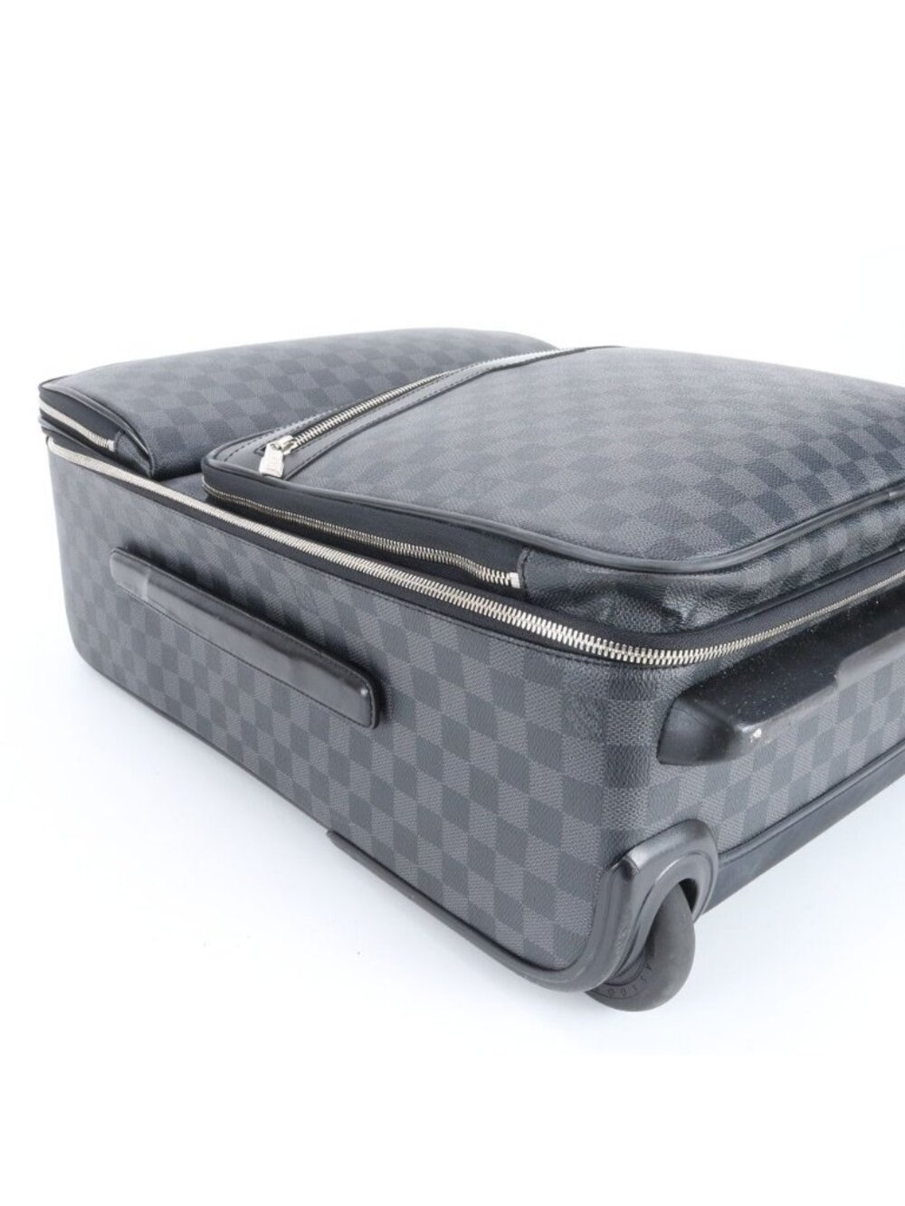 Louis Vuitton Damier Graphite Pegase 55 Leather Suitcase Bag - Picture 7 of 12